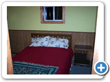 Captain Hook’s Bait & Tackle Cabin Bedroom