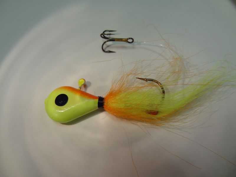 Orange and Chartreuse head, Chartreuse and Orange tail - 154