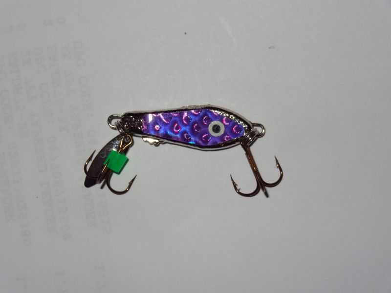 Mini Walleye Spin - Purple - Henning's Tackle